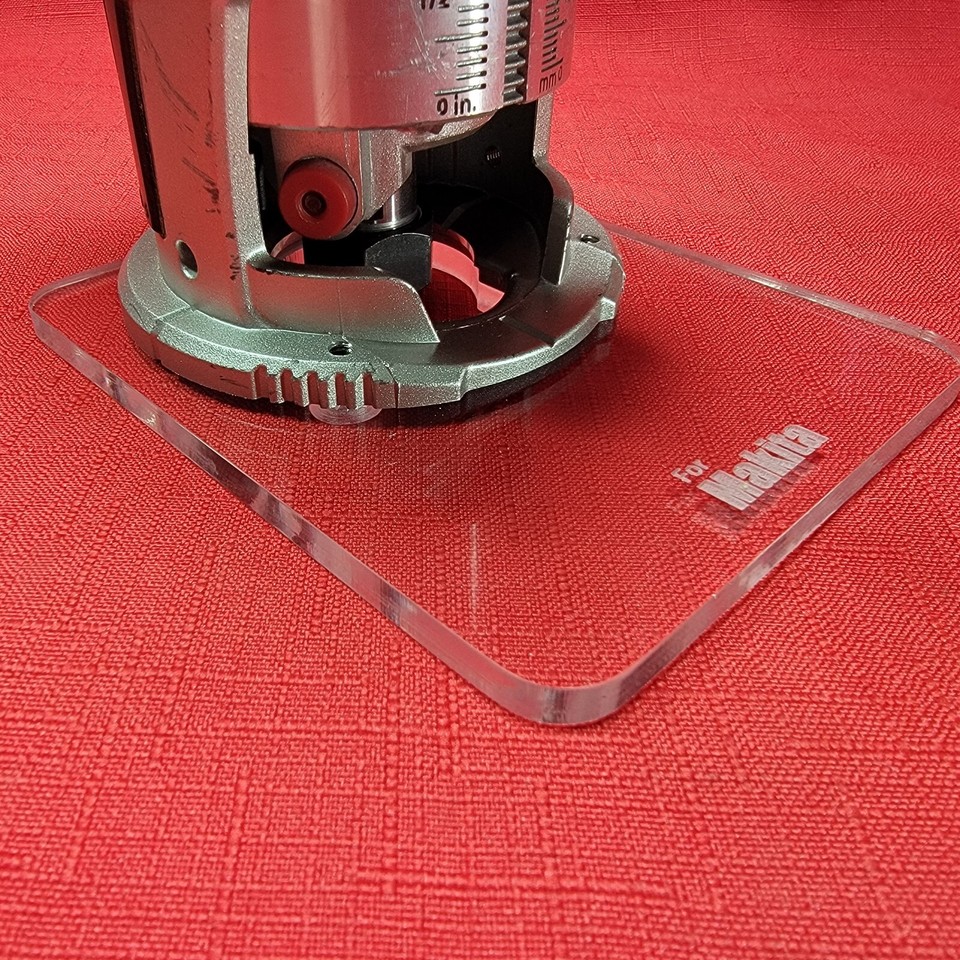 Makita Compact Trim Router Base Plate 4