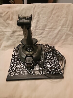 Saitek Action Stick & Throttle (ST50) Video Games Controller / Untested  / 0924