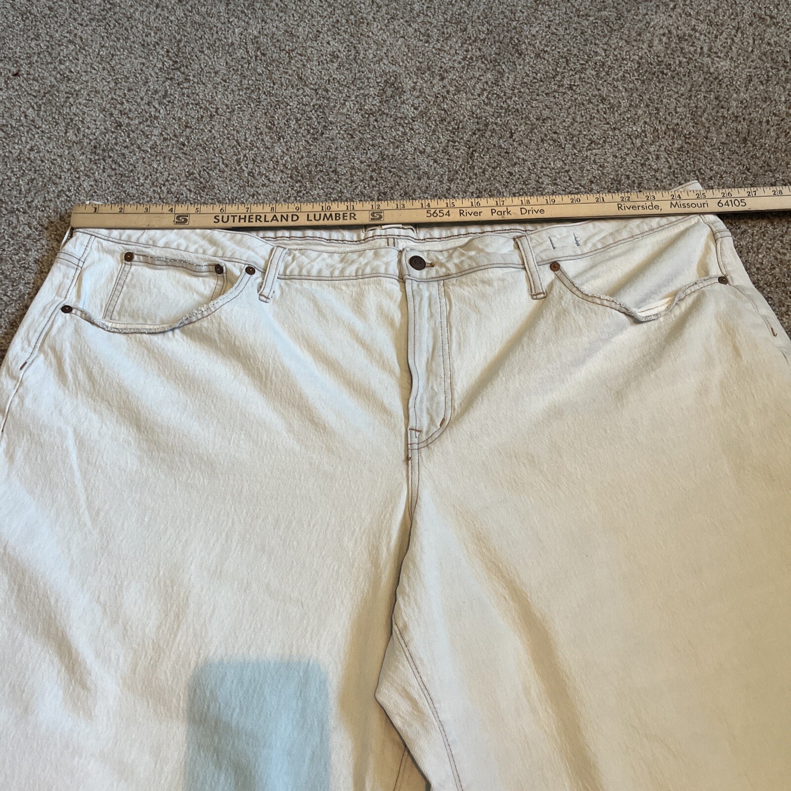 NWT Madewell Wide Leg Jeans Womens 28 W The Perfect Vintage Light Wash (50x26) - View 7