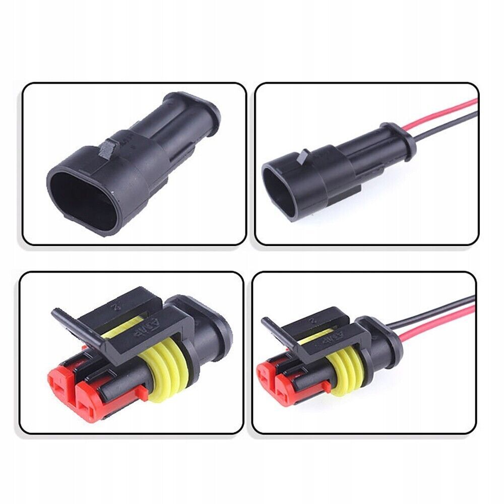 Deutsch Connector Kit Automotive Connectos 2 Pin Automotive