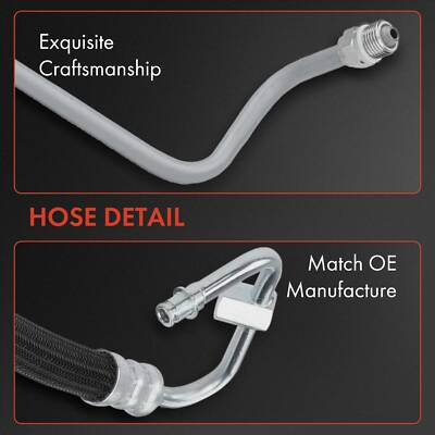 Power Steering Line A Premium Power Steering Return Hose For Ford Freestyle Five Hundred 05-07 Mercury Montego Power Steering Hose Power Steering O Ring - Foto 6