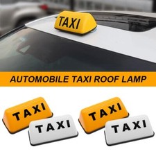 12v Taxi Cab Sign Roof Top Topper Car Magnetic Lamp LED Light Waterproof