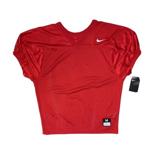 red football practice jersey