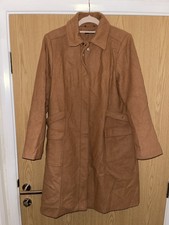 Atelier La Redoute Wool Blend Camel Overcoat Uk 20