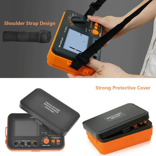 1000V Insulation Resistance Meter MegOhm Tester Portable 2000MΩ Megohmmeter Volt - Picture 7 of 8