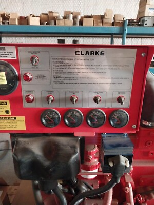#ad Clarke Fire Pump Motor 60 Hp $14750.00
