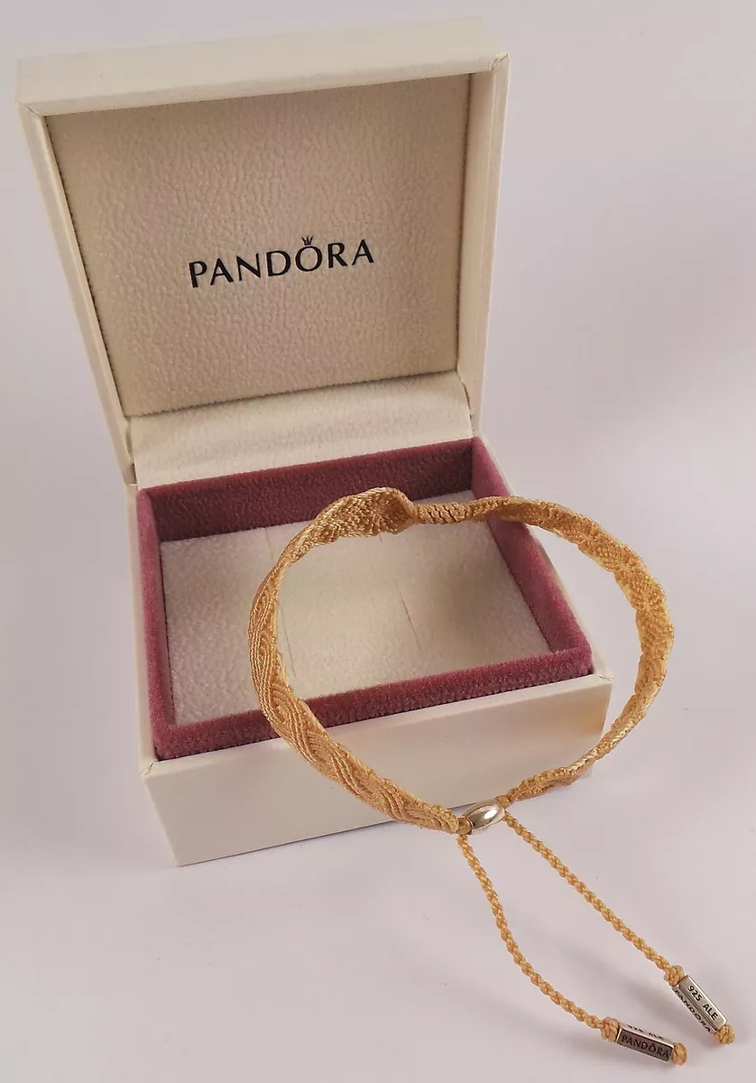 Pandora tan hotsell leather bracelet