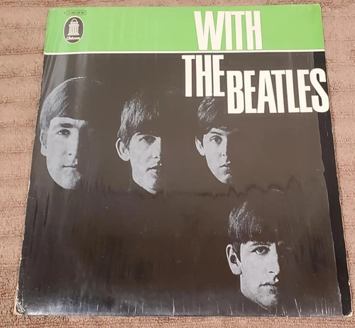 THE BEATLES WITH THE BEATLES LP ODEON REISSUE GERMANY IN SHRINK LOOKS/PLAYS NM!