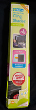 Brica 2 Wrinkle Free Cling Sun Shades to protect baby from sun Unopened Box.