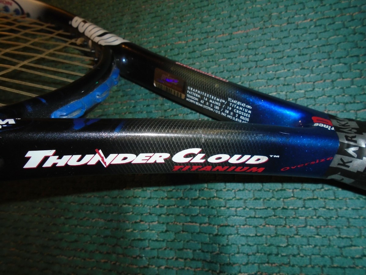 Prince Thunder Cloud Titanium Longbody Oversize. 4 5/8. 27.5