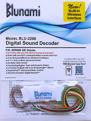 Blunami BLU-2200 GE Diesel Sound decoder, Universal Bluetooth Wireless
