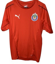 PUMA Men s Club Guadalajara Chivas Liga Mexicana Soccer Football Jersey Sz Small