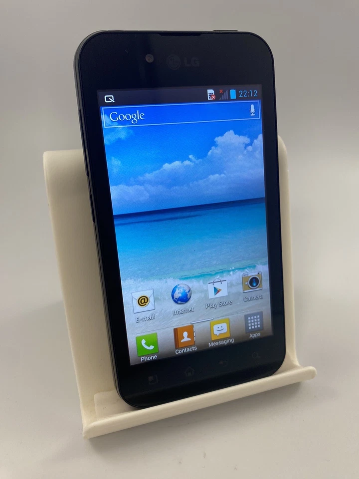 LG Optimus Black P970 Black Unlocked 2GB 4.0" 5MP 512MB RAM Android Samrtphone - Image 2 of 4