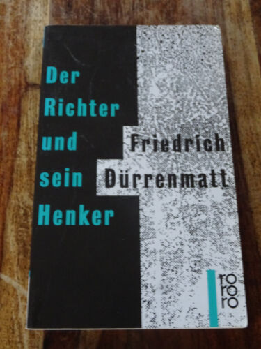Friedrich Dürrenmatt – Der Richter und sein Henker- TB – 1998