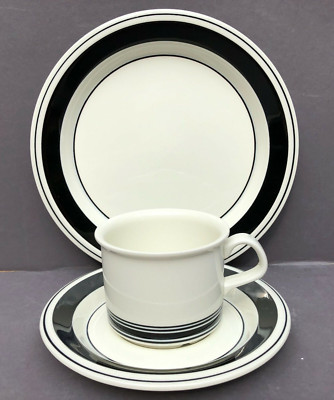 Finland ARABIA FAENZA - 1 von 2 Kaffeegedecke Tasse Untere Teller Peter Winquist