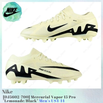 Nike Mercurial Vapor 15 Pro Lemonade / Black DJ5602-700 Men's US4-14 NEW