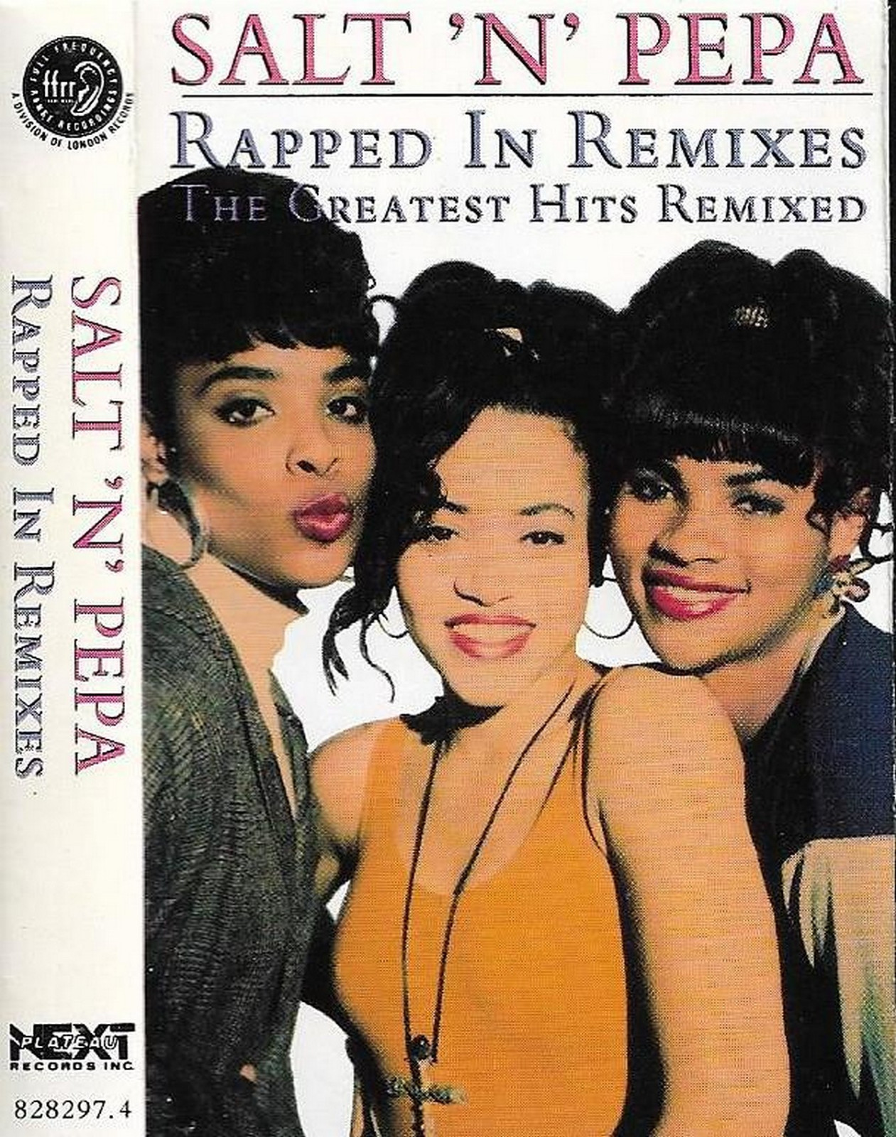 Salt 'n' Pepa Rapped in Remixes Cassette Tape VGC 1992 Next PLATEAU