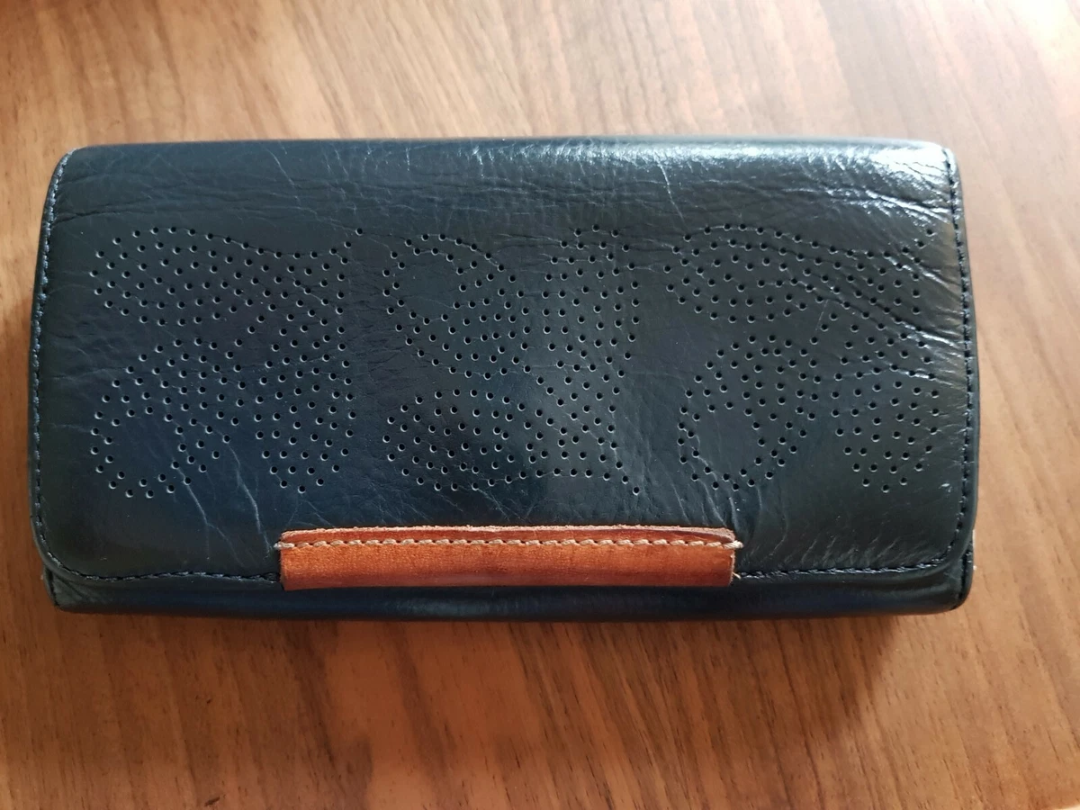 Orla kiely deals leather purse