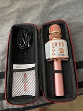 Mockins Bluetooth Handheld Karaoke Microphone - Purple MHMICPUR87
