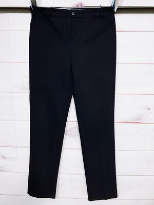 Contemporaine Exclusivite Simons Womens Pants Size 6 Blue Flat Front Pockets