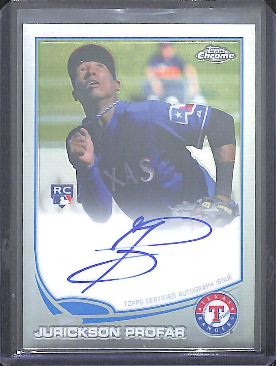 2013 Topps Chrome Rookie Autograph #57 Jurickson Profar