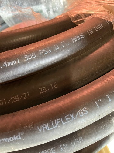 Price Per Ft Thermoid Valuflex / GS 1" I.D. 300 PSI - BUY MORE SAVE MORE!! - Picture 3 of 4