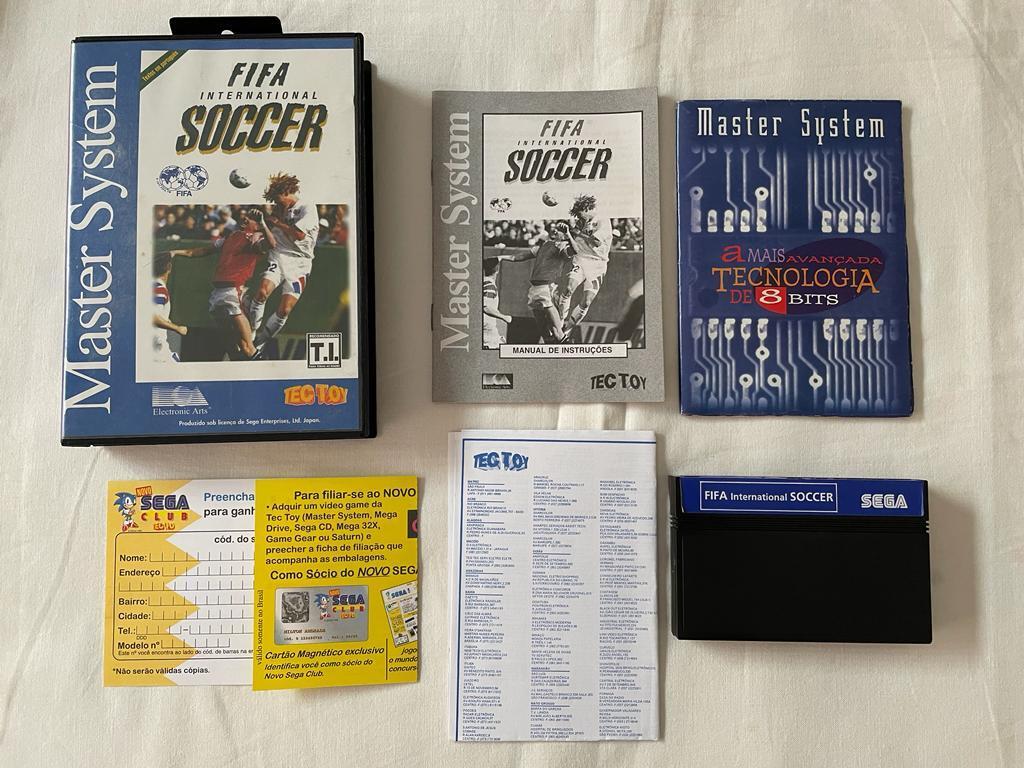 Sega Master System Tectoy : Super Futebol 2 complete all papers