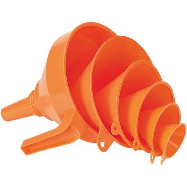 Pressol Funnel Set - PE Ø 50-75-100-120-150-160mm Inc Strainer