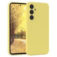 FüR Samsung Galaxy A35 HandyhüLle Silikon Back Cover SchutzhüLle Handy Case Gelb