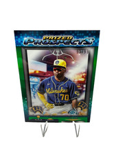 Luis Pena 2025 Bowman Draft Chrome Prized Prospects Green Refractor /99 #PP-7