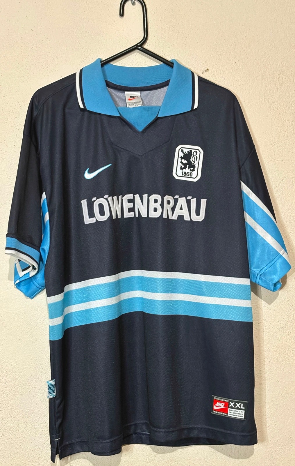 CAMISETA TSV 1860 München 1998-99 TALLA 2XL NIKE, ORIGINAL DE EPOCA!