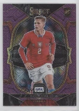 2022-23 Panini Select FIFA Terrace Purple Mojo Prizm David Zima #8 Rookie RC