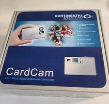 continental Digital Card Cam 3 in 1 micro Digital multimedia Camcorder