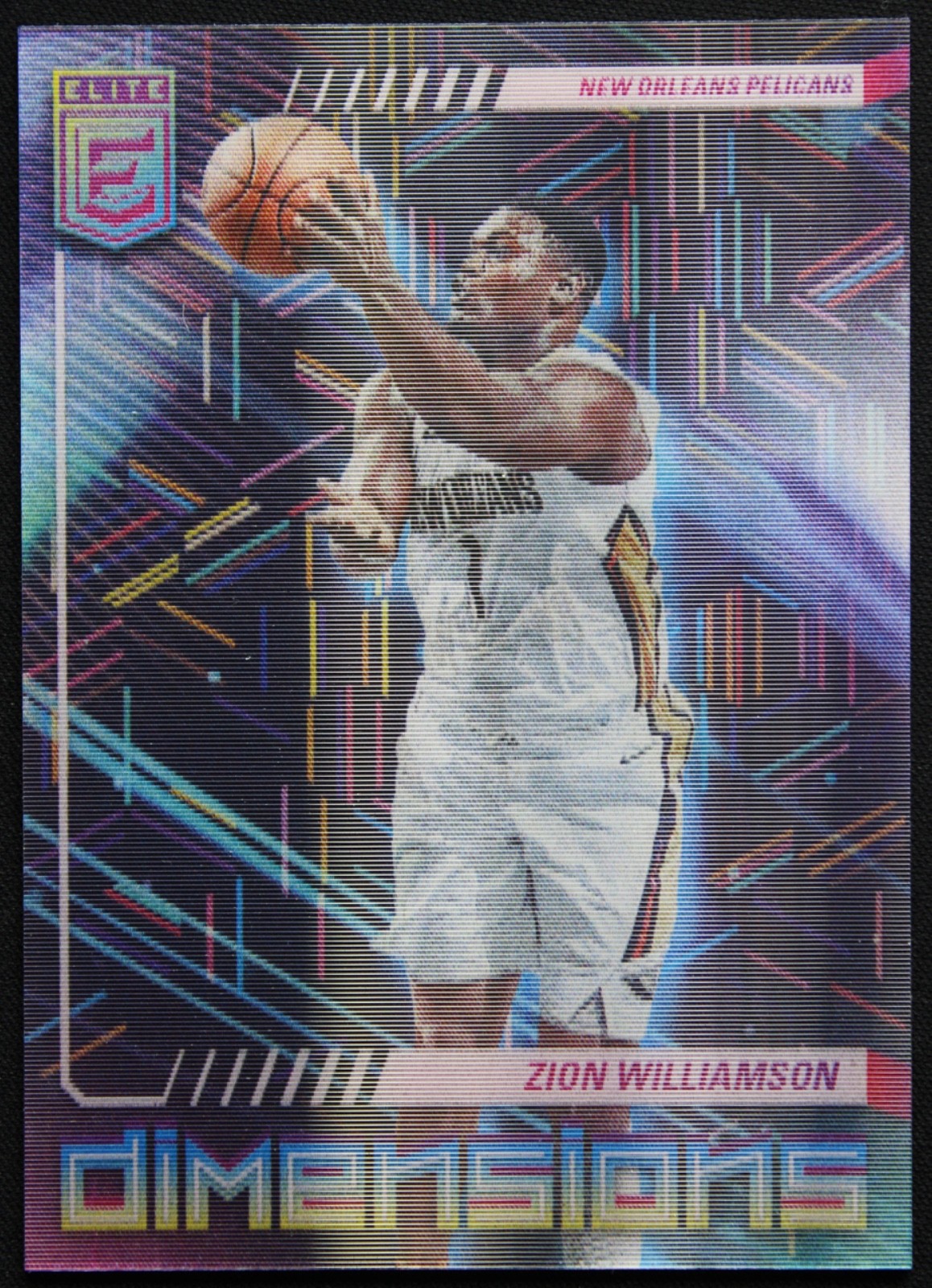 2022-23 Donruss Elite Zion Williamson Dimensions #10 Pelicans
