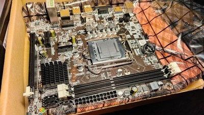 H61C  Motherboard LGA 1155 DDR3 Memory SATA/NVMe M.2 for Intel 2nd/3rd Gen CPUs
