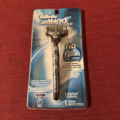 Gillette Mach3 Turbo Razor for Men. Brand New with Tags. Fast Shipping.