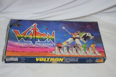 Vintage VOLTRON DEFENDER OF THE UNIVERSE Vintage 1984 Board Game Incomplete GUC