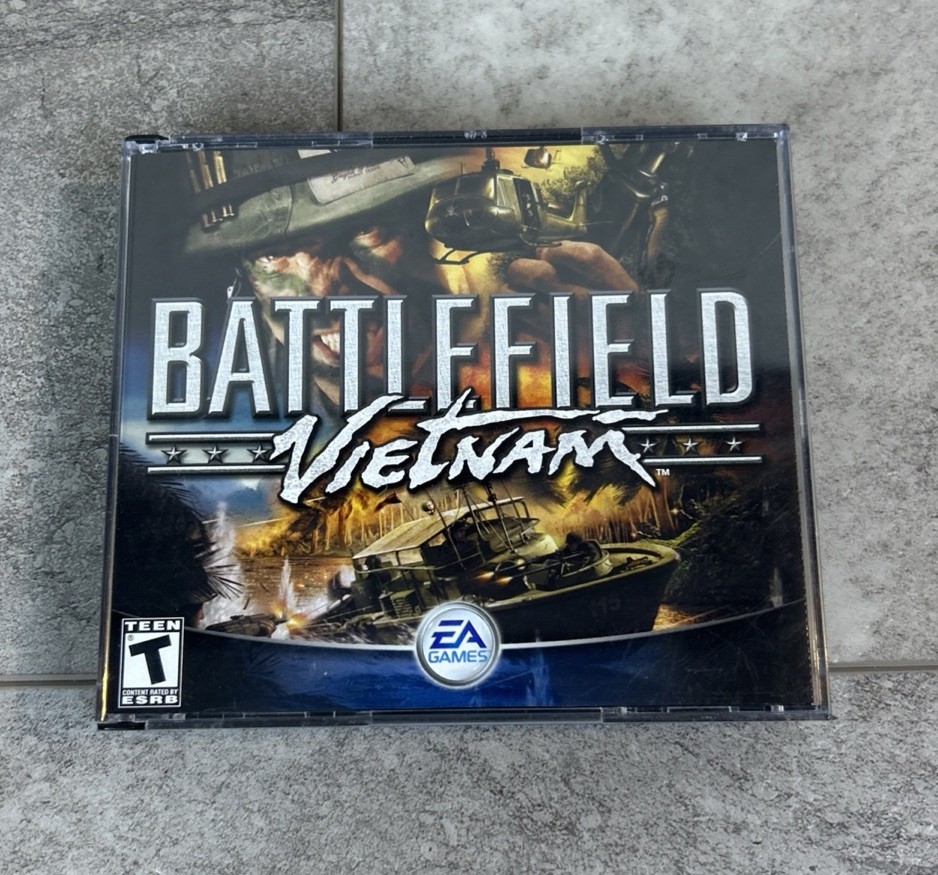 Battlefield Vietnam: Redux (PC, 2005) (4 Disc Set), VG