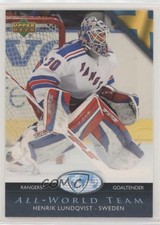 2007-08 Upper Deck All-World Team Henrik Lundqvist #AW12 HOF c6q