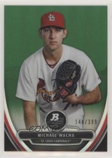2013 Bowman Platinum Prospects Chrome Green Refractor 148/399 Michael Wacha 00ah