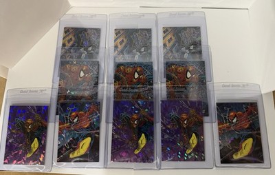 1992 Comic Images Spider-Man The McFarlane Era Prism Lot Of 11 Cards