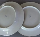 Set 6 Antique DRESDEN HP Porcelain Plates Raised GILT Turquoise Enamel WEHSENER — photo 7