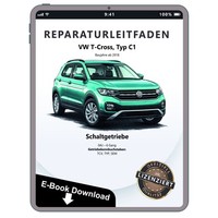 Vw T-Cross C1 18 6 Gang Schaltgetriebe 0AJ Kupplung Werkstatthandbuch Pdf Datei