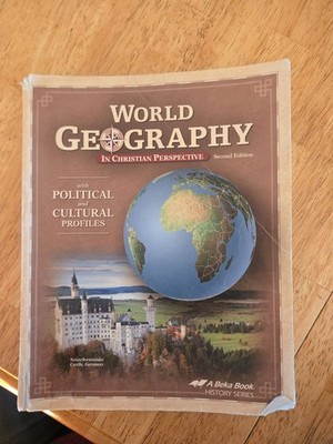 Abeka World Geography Grade 9 Textbook 2nd Edition