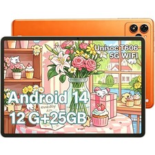 10.1-Inch Octa-Core Tablet Android 14 12GB RAM 256GB ROM 1920 1200 FHD 8800mAh