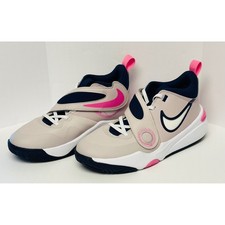 Nike Team Hustle D 11 Platinum Violet White 6.5Y Basketball Shoes DV8996-005 NEW