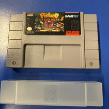 Pinball Fantasies SNES Super Nintendo- Works Great.