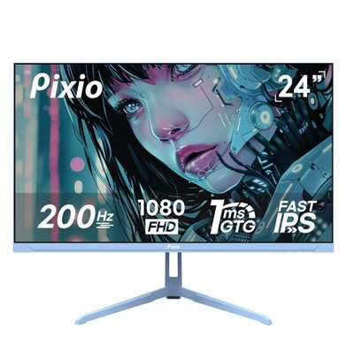 Pixio PX248 Wave 24'' 200Hz 1080P IPS Gaming Monitor | Certified Refurbished