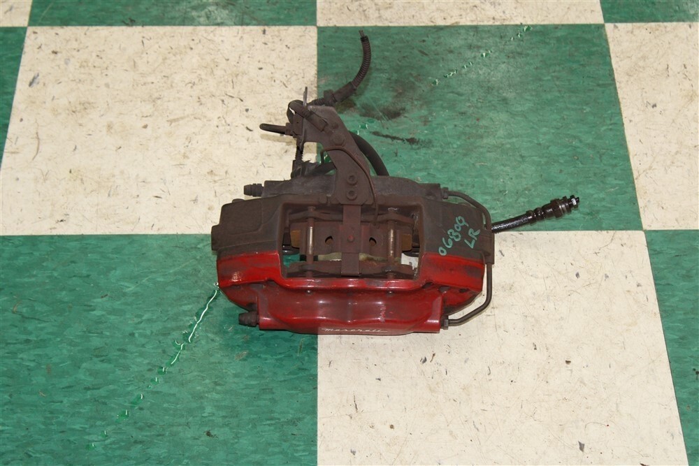 14-19 Ghibli 3.0L Engine Red Driver Rear Left Back Brake Caliper Factory OEM WTY