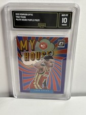 2021-22 Panini Donruss Optic My House Trae Young #14 Purple Prizm